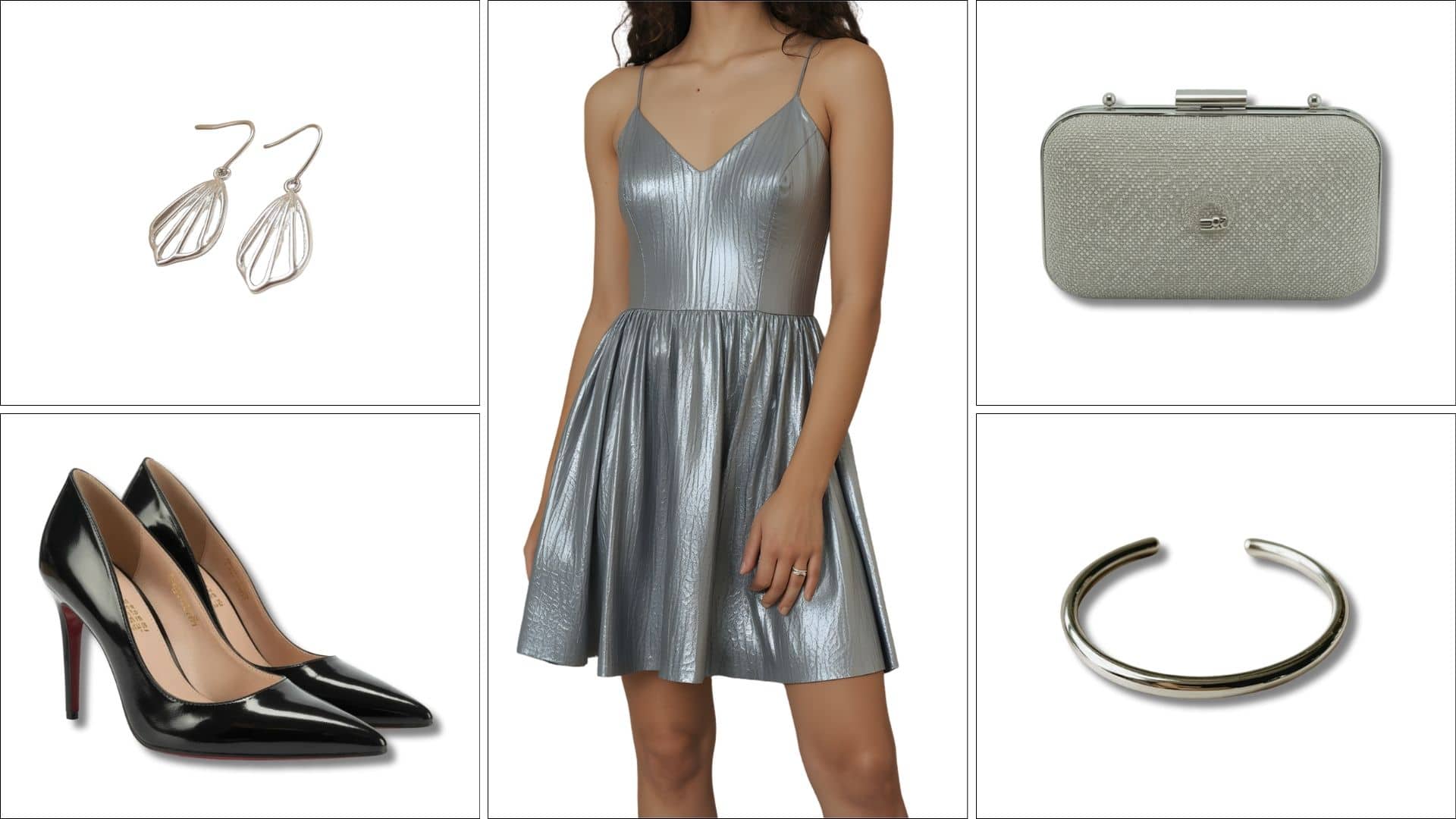 silver new year style