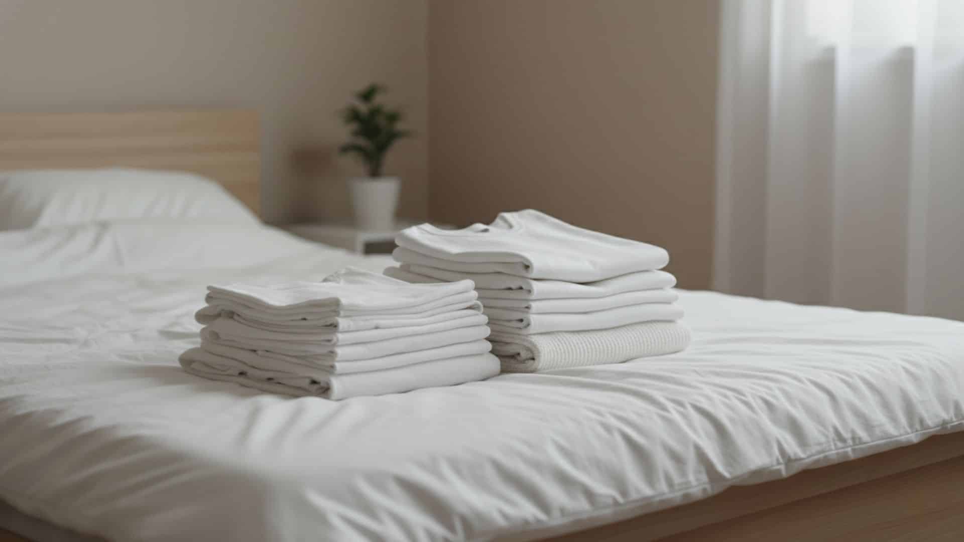 wearing white clothes