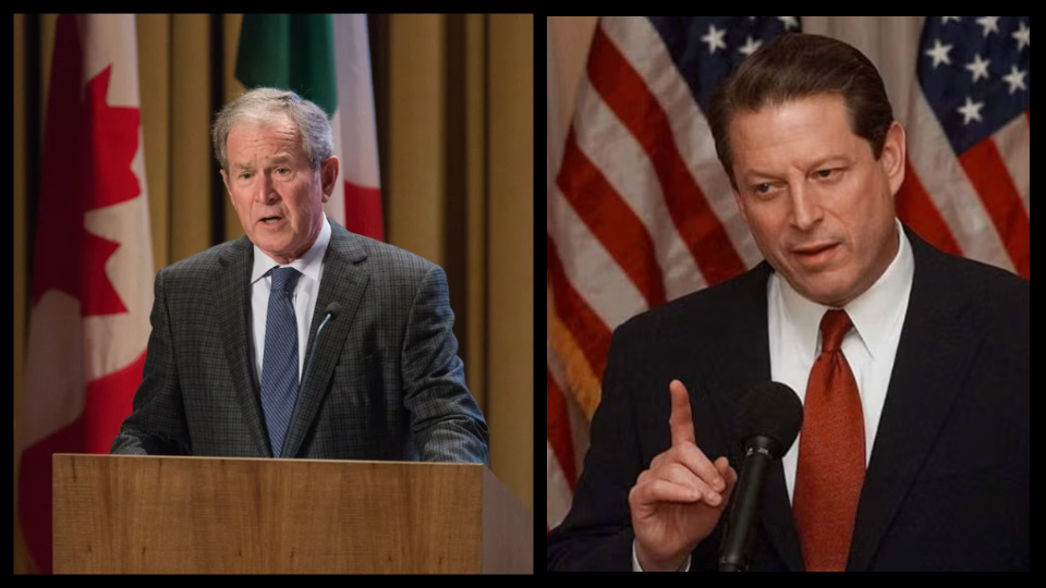 george bush al gore
