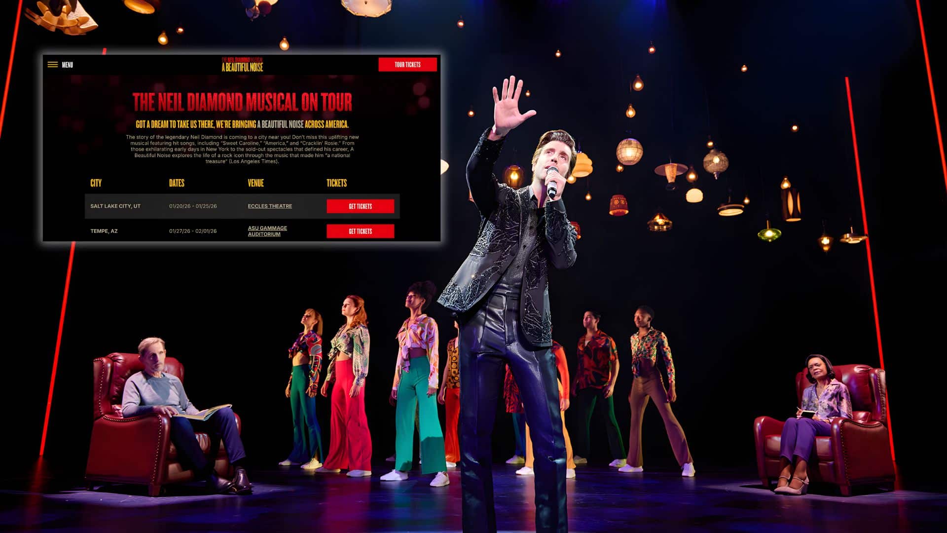 a beautiful noise musical