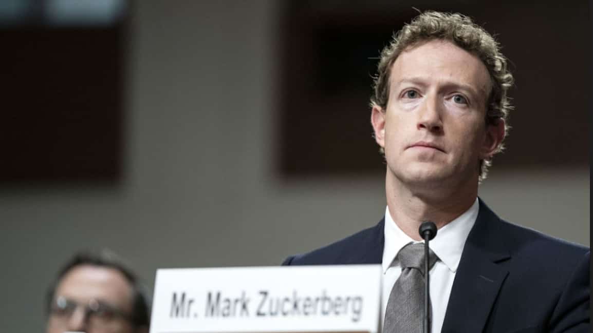 mark zuckerberg testifying at an ftc trial hearing