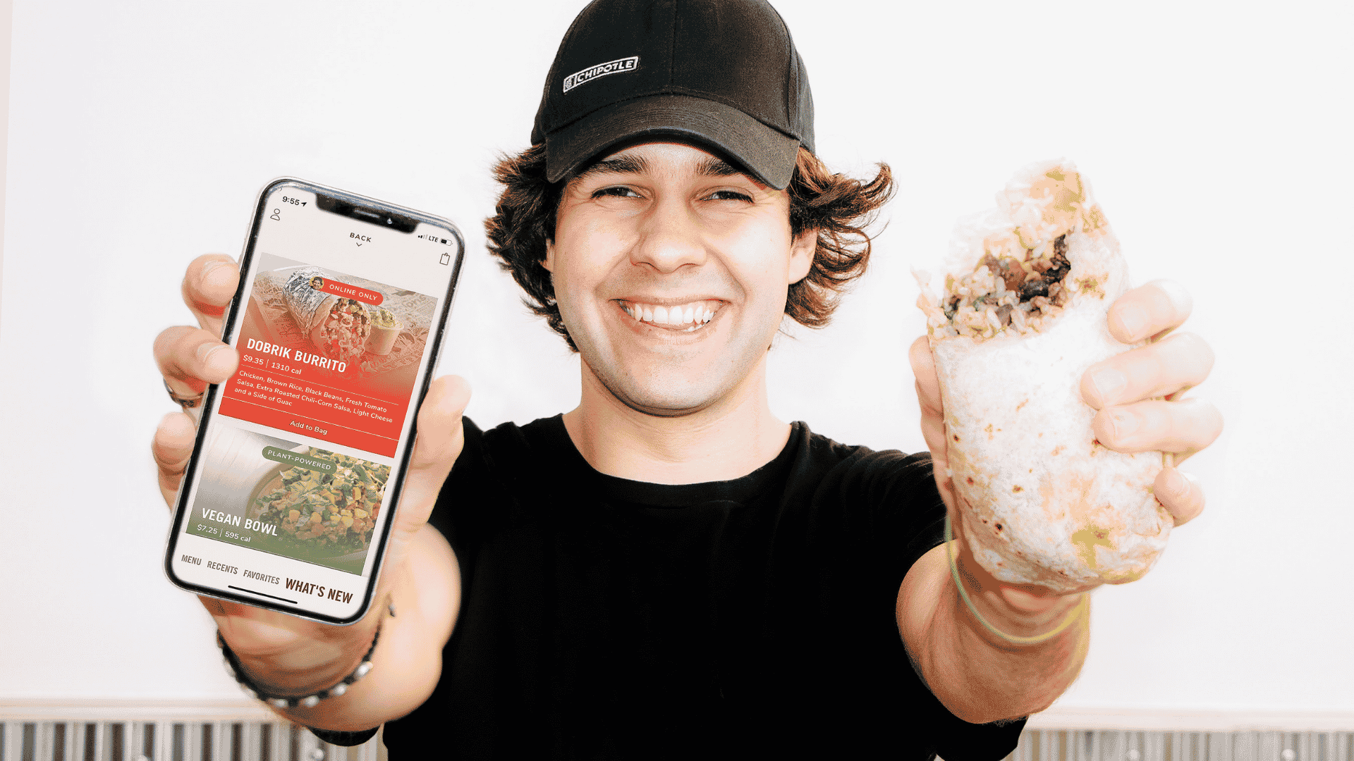 David Dobrik's Chipotle partnership highlights his brand sponsorship earnings
