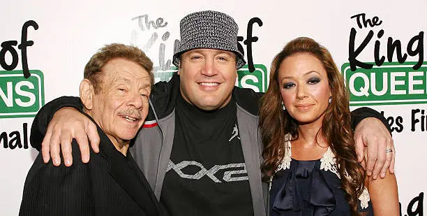 Kevin James with co-stars from The King of Queens, highlighting his TV success and Kevin James net worth.