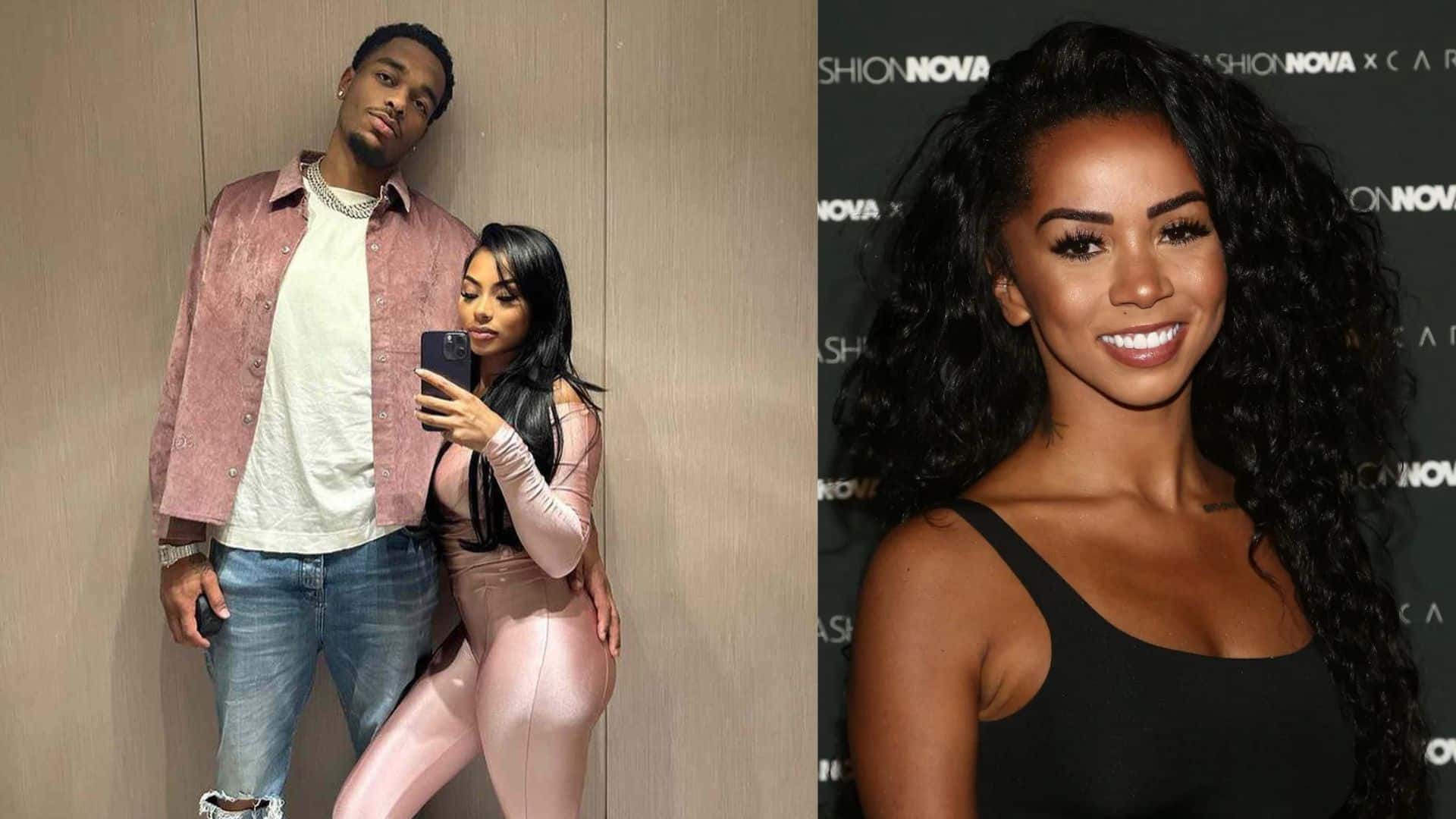 The image is in reference to controversy of Brittany Renner and Alisah regarding PJ