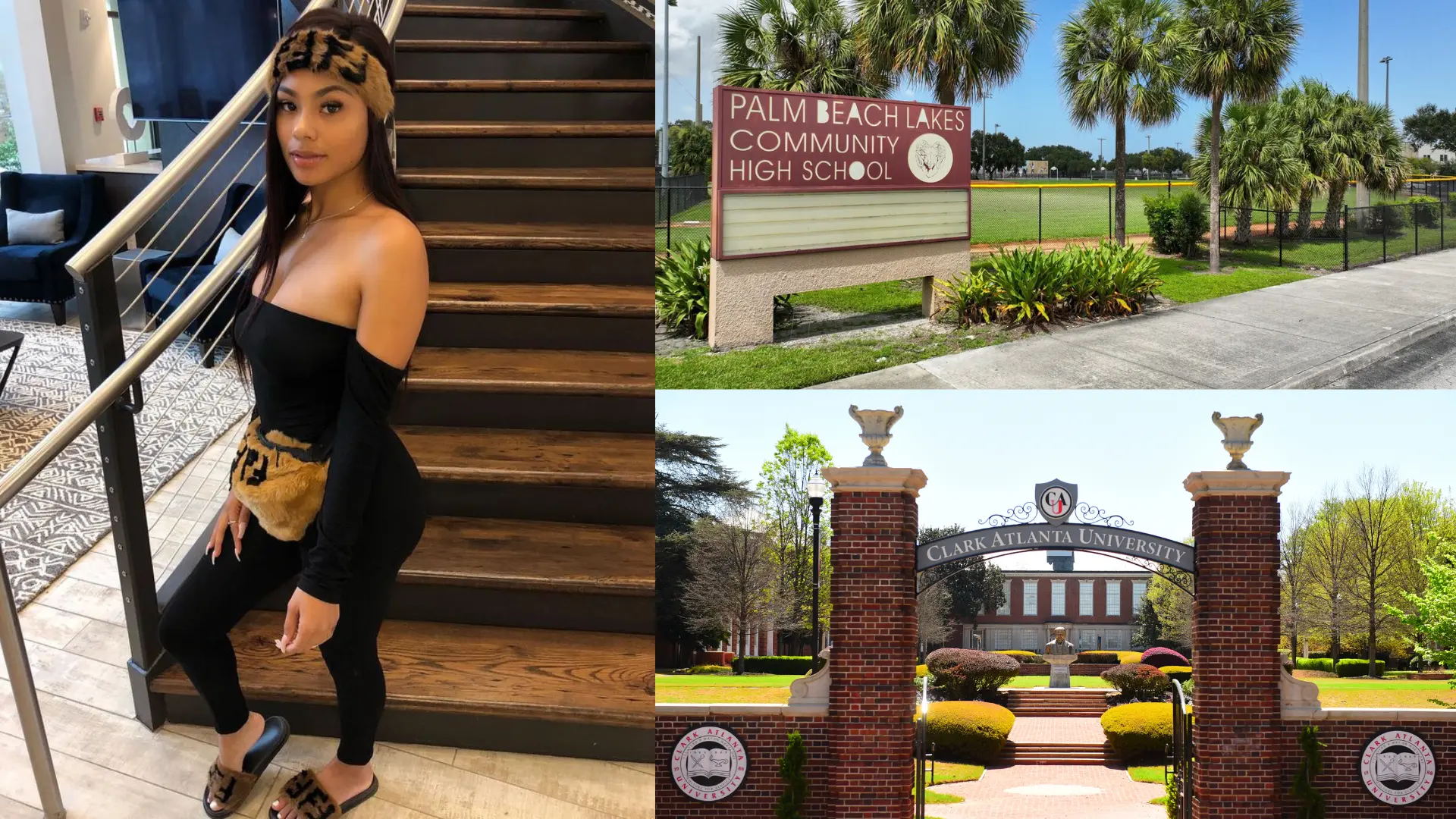 Young Alisah Chanel during school and university years, early portrait showing her before social media fame and entrepreneurial career.